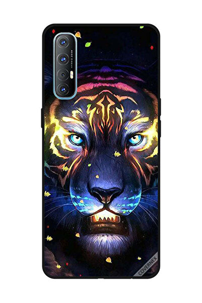 Covernex غطاء حماية لهاتف OPPO Reno 3 Pro - أسد مضيء
