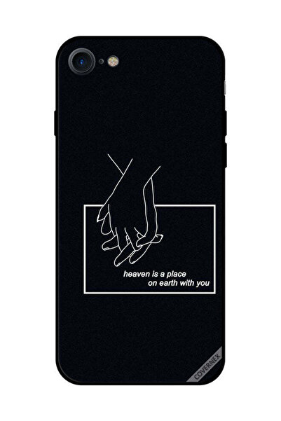 Covernex غطاء حماية لجهاز iPhone SE 2020 الجنة مكان على الأرض معك