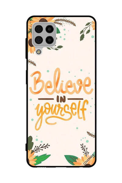 Covernex غطاء حماية لهاتف سامسونج جالاكسي A22 4G - ثق بنفسك - زهور الشمس