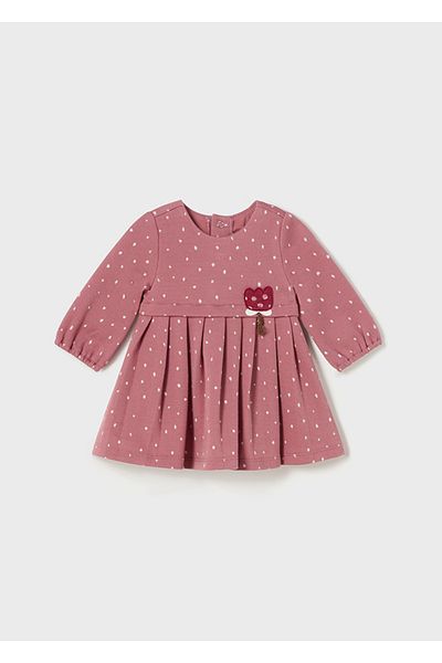 MAYORAL Winter Baby Girl Dress Pink
