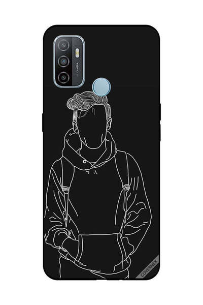 Covernex غطاء حماية لهاتف OPPO A53/A53S، رسم جاكت بوي