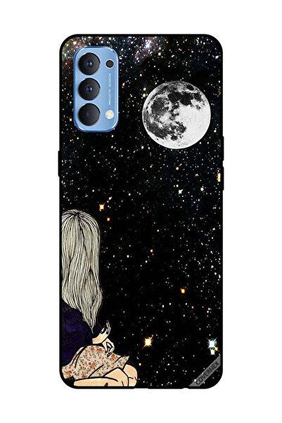 Covernex Protective Case Cover For OPPO Reno 4 4G Looking At Moon