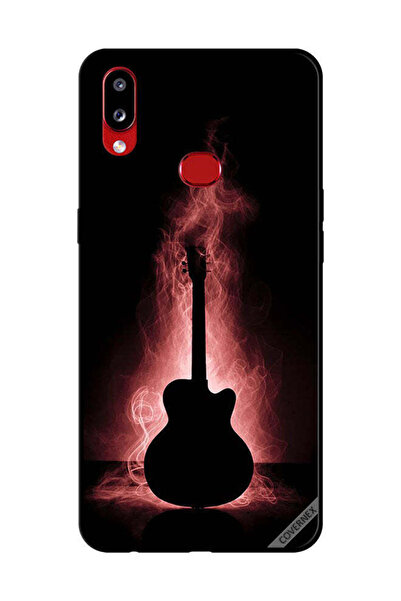 Covernex غطاء حماية لهاتف سامسونج جالاكسي A10s بتصميم انعكاس جيتار في الظلام