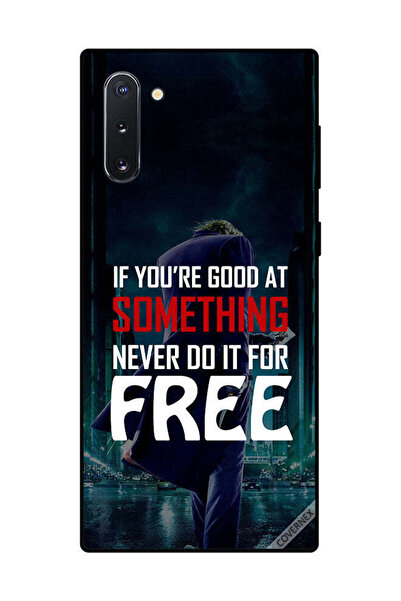 Covernex غطاء حماية لهاتف سامسونج جالكسي نوت 10 إذا كنت جيدًا في شيء ما