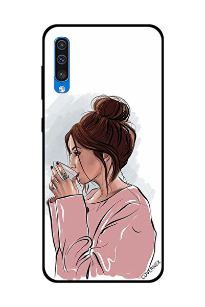 Covernex غطاء حماية لهاتف سامسونج جالاكسي A50 - شاي للشرب