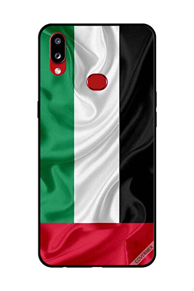 Covernex غطاء حماية لهاتف سامسونج جالاكسي A10s بطبعة علم الإمارات العربية الم...