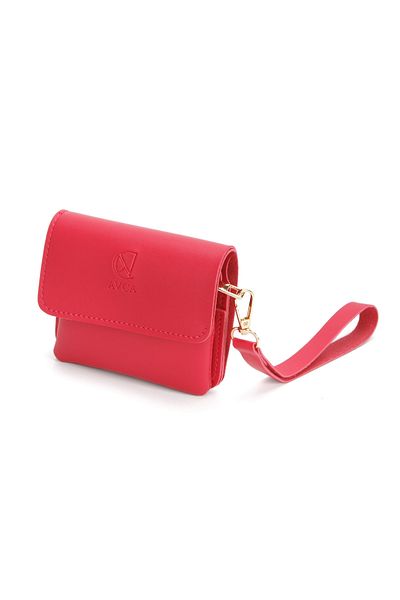 Av A Dos Mini Women's Wallet with Hand Wrist Strap Cash Coin Compartment Wallet Envelope Model