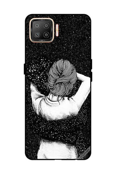 Covernex غطاء حماية لهاتف OPPO F17 - خيال ليلي لفتاة دودل