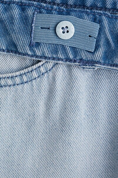 H&M Geniş Paçalı Kot Pantolon