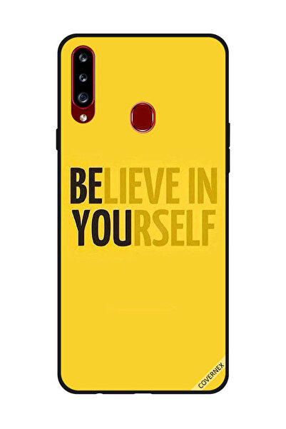 Covernex غطاء حماية لهاتف سامسونج جالكسي A20s - ثق بنفسك - أصفر