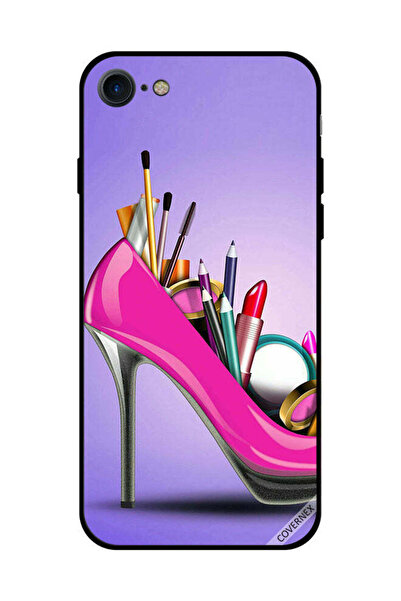 Covernex غطاء حماية لهاتف iPhone SE 2020 حذاء مع مكياج
