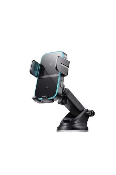 OEM Suport Telefon Auto, Prindere Ventuza, Incarcare Wireless 15W, Compatibil cu telefoane 4.7-6.8 inch,