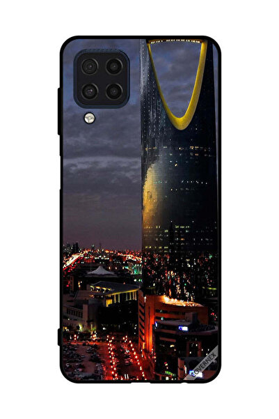 Covernex غطاء حماية لهاتف سامسونج جالاكسي M32 4G منظر برج الفيصلية في المساء