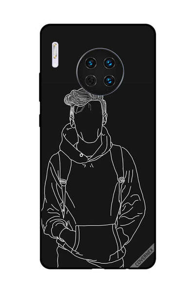 Covernex غطاء حماية لهاتف هواوي ميت 30 رسم جاكت بوي
