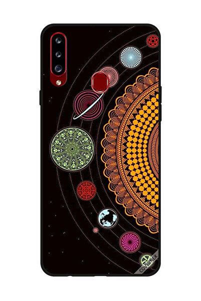 Covernex Protective Case Cover For Samsung Galaxy A20s Mandala Space Shapes