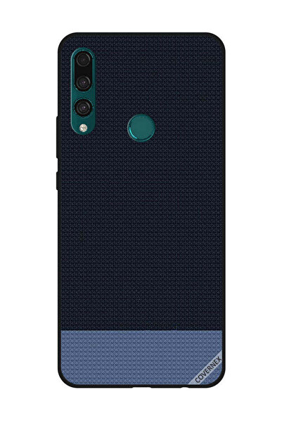 Covernex Protective Case Cover For Huawei Y9 Prime 2019 Blue Doted Shapes Pat...