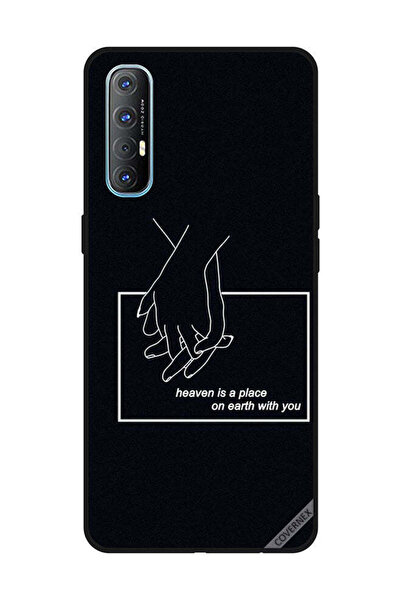 Covernex غطاء حماية لهاتف OPPO Reno 3 Pro الجنة مكان على الأرض معك