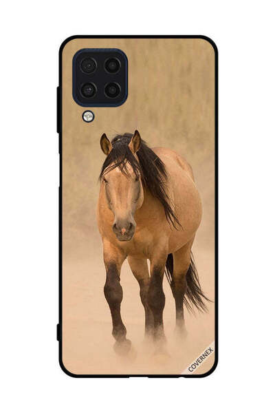 Covernex غطاء حماية لهاتف سامسونج جالاكسي M32 4G - سباق الخيل البني