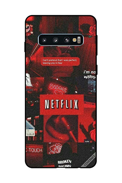 Covernex غطاء حماية لهاتف سامسونج جالاكسي S10 من Netflix