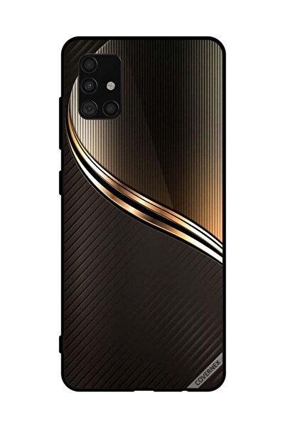 Covernex غطاء حماية لهاتف سامسونج جالاكسي A51 4G بنمط ذهبي داكن