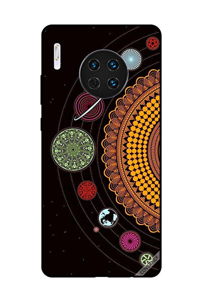 Covernex غطاء حماية لهاتف هواوي ميت 30 - أشكال ماندالا الفضائية