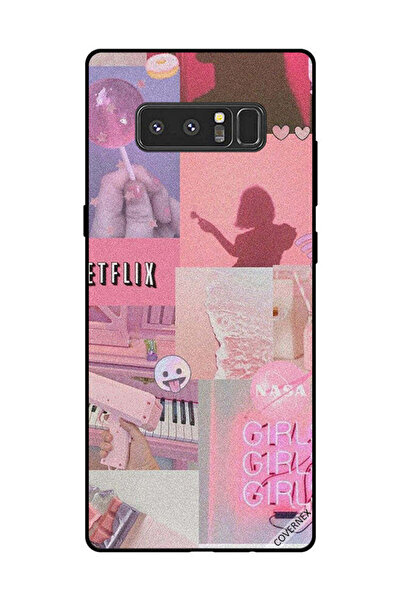 Covernex غطاء حماية لهاتف سامسونج جالكسي نوت 8 - فتيات، فتيات، فتيات، ونتفليكس