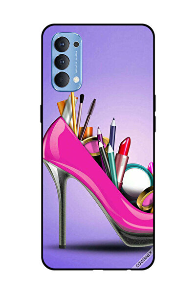 Covernex Protective Case Cover For OPPO Reno 4 4G Shoe With Makeup