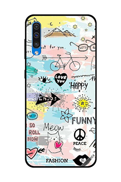 Covernex غطاء حماية لهاتف سامسونج جالاكسي A50 دودل مياو إنجوي