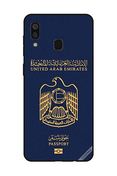 Covernex غطاء حماية لهاتف سامسونج جالاكسي A30 جواز سفر الإمارات 2