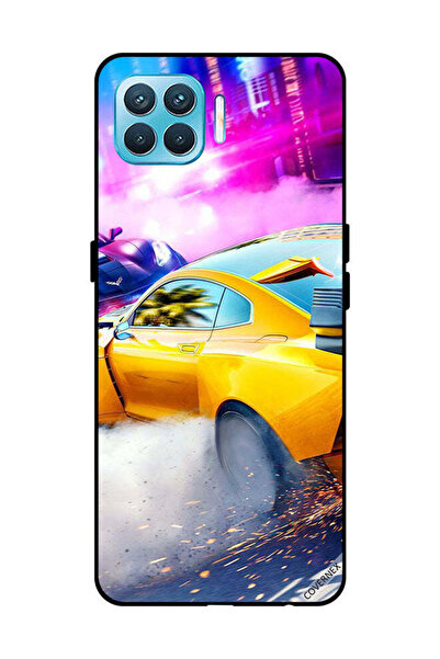 Covernex غطاء حماية لهاتف OPPO F17 Pro - سيارة صفراء