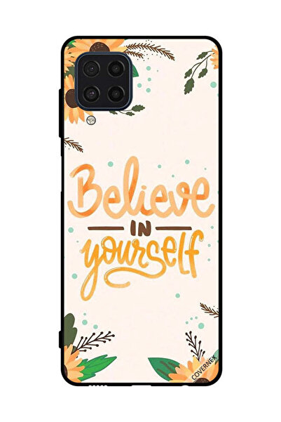 Covernex غطاء حماية لهاتف سامسونج جالاكسي M22 4G - ثق بنفسك - زهور الشمس