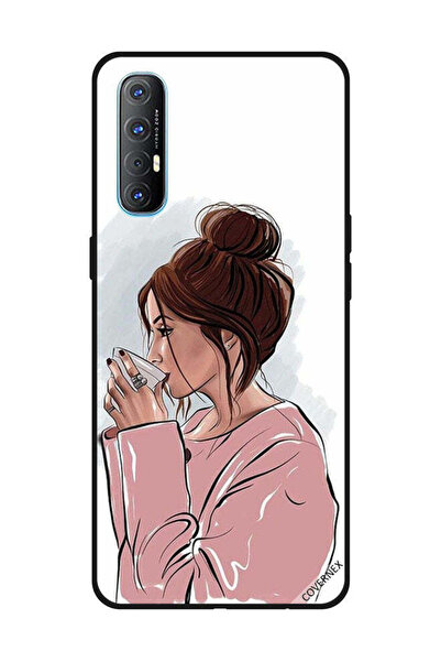 Covernex غطاء حماية لهاتف OPPO Reno 3 Pro مع طباعة شاي