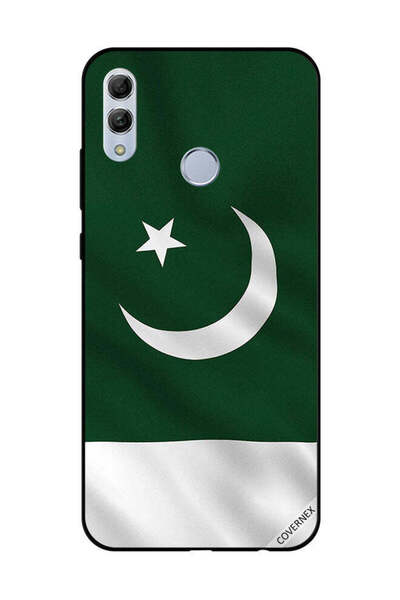 Covernex غطاء حماية لهاتف Honor 10 Lite علم باكستان عمودي