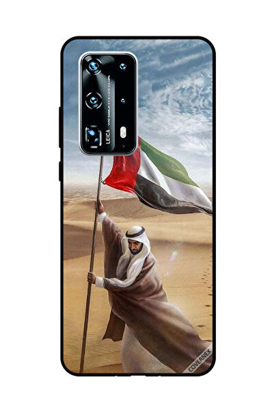 Covernex غطاء حماية لهاتف هواوي بي 40 برو بلس، علم الإمارات العربية المتحدة، ...