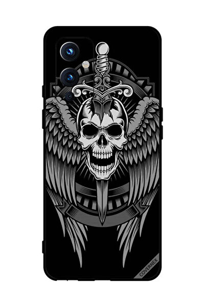 Covernex غطاء حماية لهاتف OnePlus 9 بتصميم جمجمة وأجنحة نسر