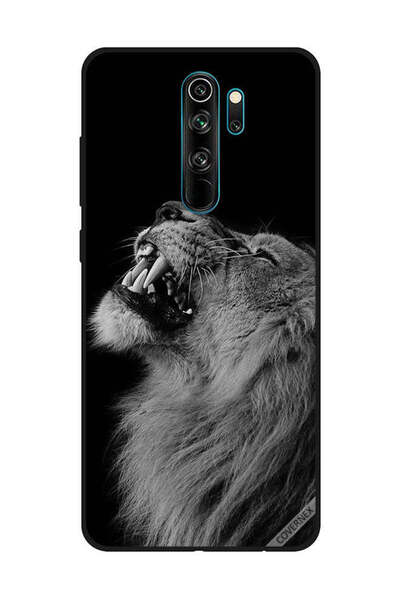 Covernex غطاء حماية لهاتف شاومي ريدمي نوت 8 برو - الأسد المبهج