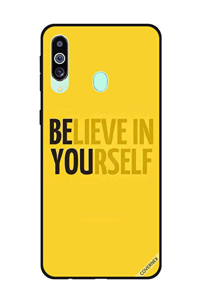 Covernex غطاء حماية لهاتف سامسونج جالاكسي M40/A60 - ثق بنفسك - أصفر