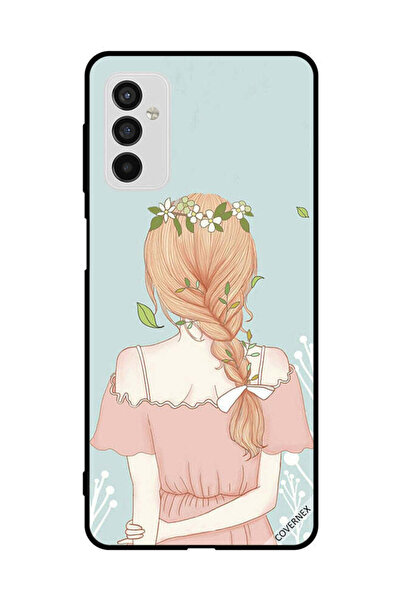Covernex Protective Case Cover For Samsung Galaxy M52 5G Standing Girl Lookin...
