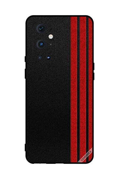 Covernex غطاء حماية لهاتف OnePlus 9 Pro بثلاثة خطوط عمودية حمراء