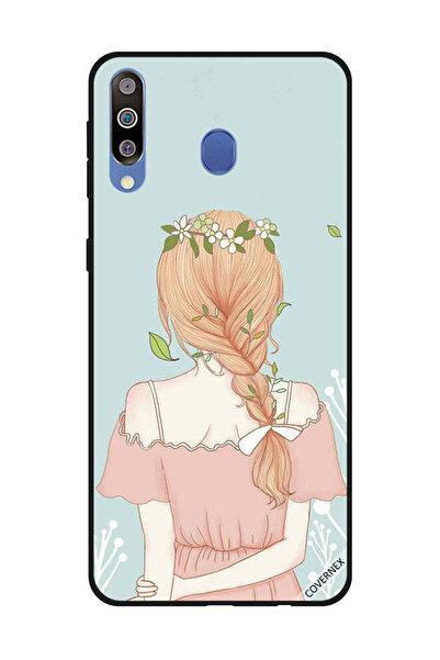Covernex غطاء حماية لهاتف سامسونج جالاكسي M30 بفتاة واقفة بمظهر لطيف