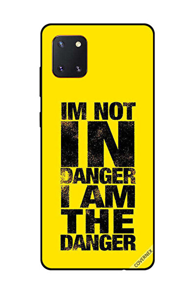 Covernex غطاء حماية لهاتف سامسونج جالكسي نوت 10 لايت أنا لست في خطر أنا الخطر