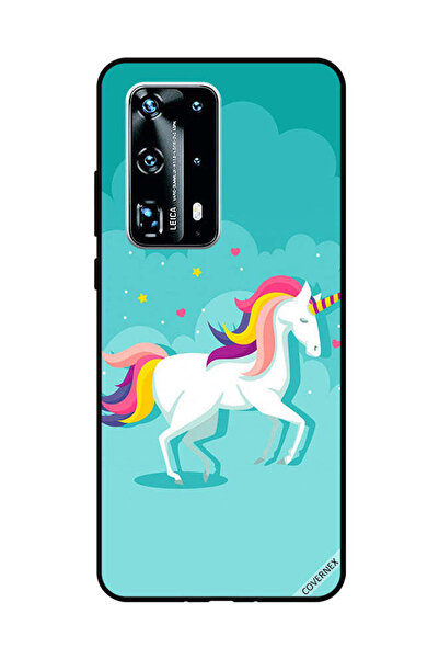 Covernex غطاء حماية لهاتف هواوي بي 40 برو بلس - وحيد القرن يمشي