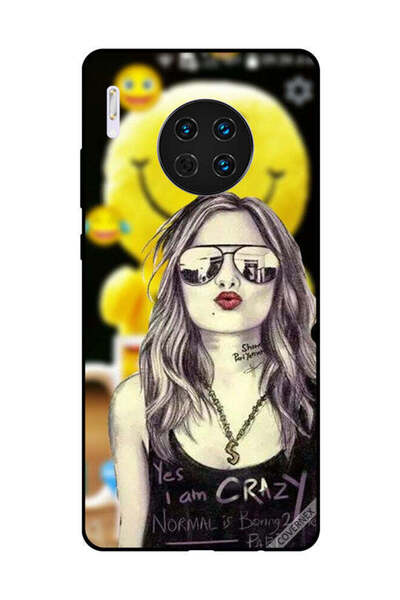 Covernex غطاء حماية لهاتف هواوي ميت 30 نعم أنا مجنون، العادي ممل