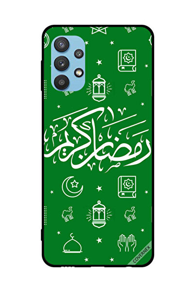 Covernex Protective Case Cover For Samsung Galaxy M32 5G Ramadan Kareem Green