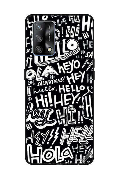 Covernex غطاء حماية لهاتف OPPO A74/F19 4G Hi Hello Tags