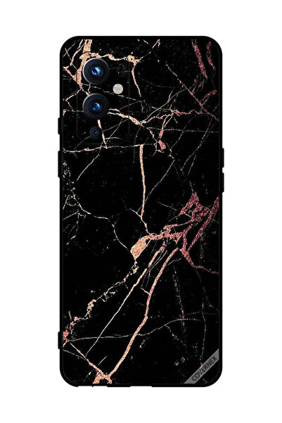 Covernex غطاء حماية لهاتف OnePlus 9 بنمط رخامي أسود