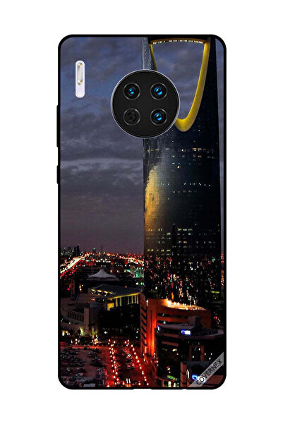 Covernex غطاء حماية لهاتف هواوي ميت 30 منظر برج الفيصلية في المساء
