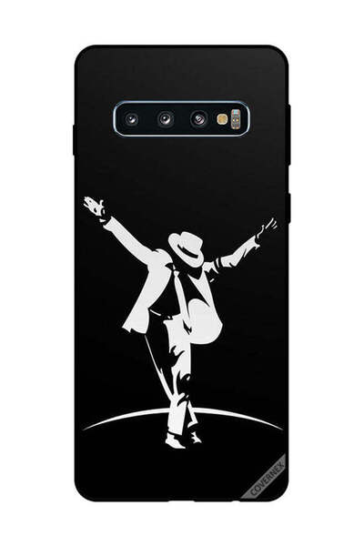 Covernex غطاء حماية لهاتف سامسونج جالاكسي S10 أكشن أسود وأبيض