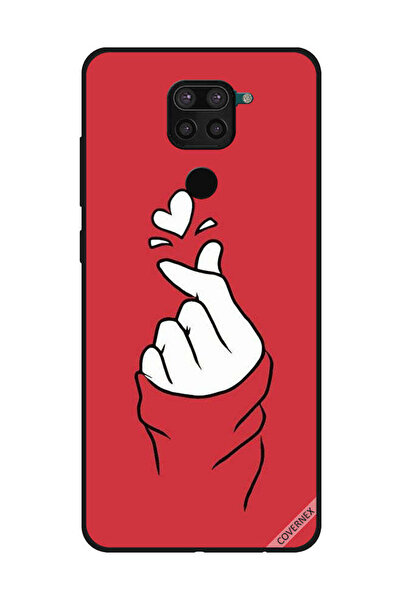 Covernex غطاء حماية لهاتف شاومي ريدمي نوت 9 سناب لوف أحمر