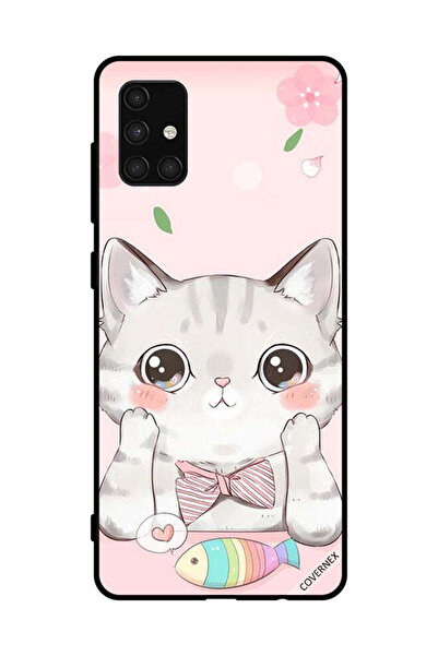 Covernex غطاء حماية لهاتف سامسونج جالاكسي A71 4G - سمكة القط